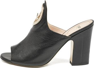 Fendi Sandali con logo 105mm - Nero