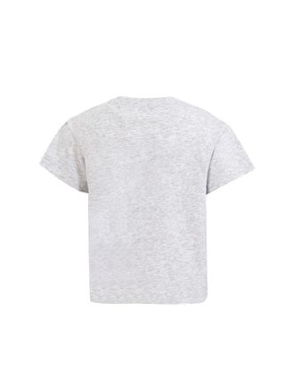 Palm Angels Bear-Embroidered T-Shirt - Gray