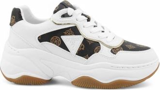 Guess Happy Sneaker - Dames - Sneakers - Wit - 40 EU - Schoenen