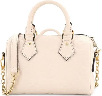 Louis Vuitton Speedy Bandouliere Bag Monogram Empreinte Giant 20 crossbody bag - Toni neutri