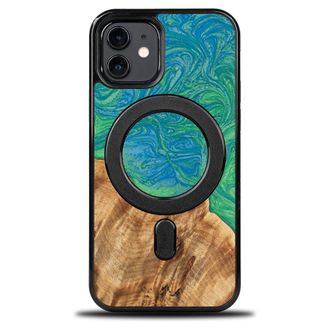 OEM Funda Bewood Unique Para Iphone 12/12 Pro - Neones - Tokio Con Magsafe
