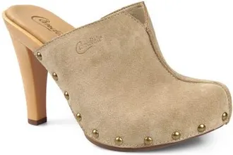 Candie's Chillax Clog in Sand Suede at Nordstrom, Size 10