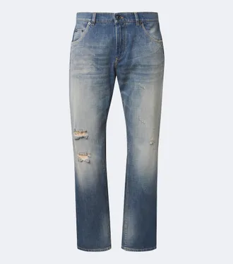 Dolce & Gabbana Jeans rectos desgastados
