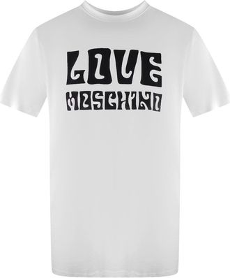 Moschino Love Moschino Logo Wit T-shirt