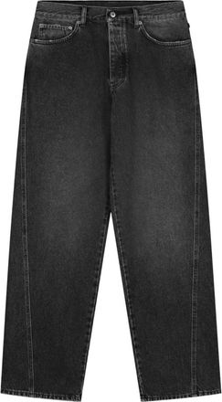 Olaf Hussein Relaxed Fit Grijs Stijlvol Model - Heren - Loose Fit Jeans - Grijs - S - Jeans