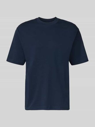 Mc Neal Regular Fit T-Shirt aus reiner Baumwolle in Dunkelblau, Gr&ouml;&szlig;e XXXL