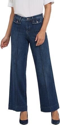NYDJ Teresa Louvre Sapphire Wide Leg Jean