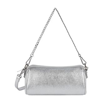 Lancaster Milano Ana Crossbody Tas - Dames - Tassen - Grijs - Maat: ONE Size Leer