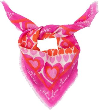 Saachi Saachi Heart Print Bandana