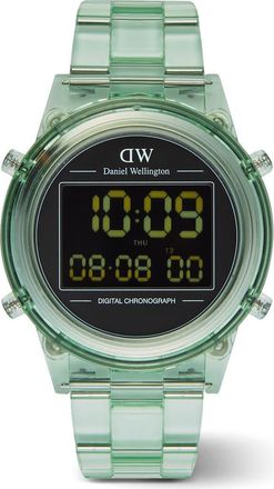 Daniel Wellington Retro Digital Bracelet Watch, 42mm in Transparent Matcha Green at Nordstrom