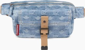 Dsquared2 Mens D2 Monogram Belt Bag - Blue - Size: OS