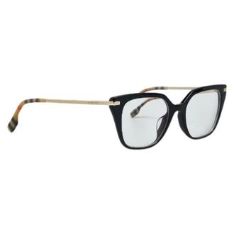 Burberry Pre-owned Accessories, female, Black, Size: ONE SIZE Pre-owned Nova Check Glasses