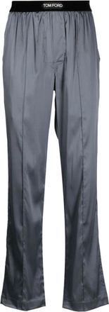 Tom Ford Heren, Nachtkleding & Lounge, Grijs, Maat: XL Satijn