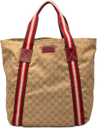 Gucci Pre-owned Gucci GG Canvas Web Tote Ladies RZQ250F0DYSWOAW1