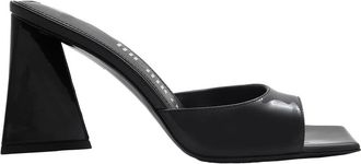 The Attico Mini Devon 85 Patent Leather Sandals