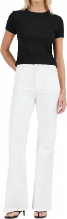 Rolla's East Coast Flare Jeans In Vintage White