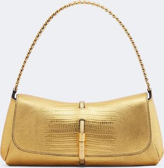 Balmain Metropolis Small leather shoulder bag