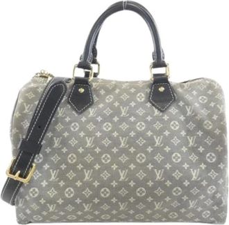 Louis Vuitton Pre-owned Handbags, female, Blue, Size: ONE SIZE Pre-owned Vintage Handbag