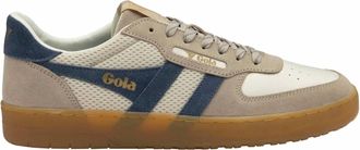 Gola Mens Hawk 83 Sneaker In Off White/bone/moonlight/gum