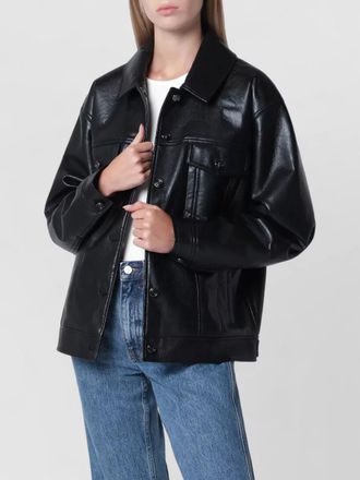 Anine Bing leather biker jacket