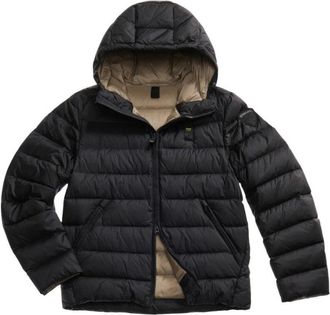 Blauer Lightweight Quilted Down Coat With Adjustable Hood