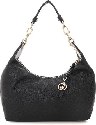 Liu Jo Half Moon Hobo Bag - Dames - Schoudertassen - Zwart - ONE Size - Leer - Tassen