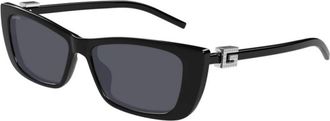 Gucci Authentieke Stijlvolle Brillen van Premium Kwaliteit - unisex - Accessoires - Zwart - Maat: 53 MM