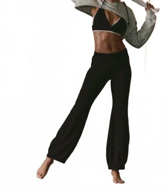 Free People Quick Step Bubble Pants In Black