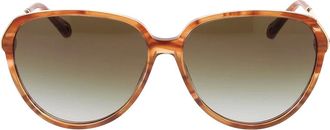 Chlo&eacute; Zonnebril - Dames - Accessoires - Bruin - Maat: ONE Size