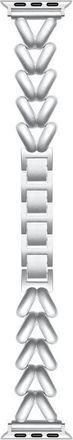 Posh Tech Caroline Bracelet Apple Watch Watchband in Silver at Nordstrom