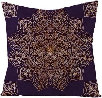OEM Fundas De Almohada De Algod&oacute;n Y Lino, Fundas De Almohada Para Asientos De Coche, Fundas De Almohada De Estilo Bohemio, Cojines Para Sof&aacute;s, Forma Cuadr