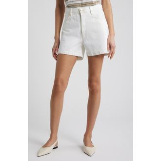 Frame Denim The Everyday High Waist Denim Shorts in Au Natural Clean at Nordstrom, Size 26