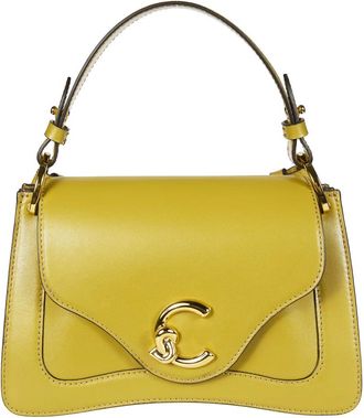 Coccinelle Dames, Tassen, Geel, Maat: ONE Size Leer