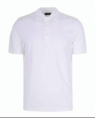 Herno Stretch Jersey French Collar Polo Shirt