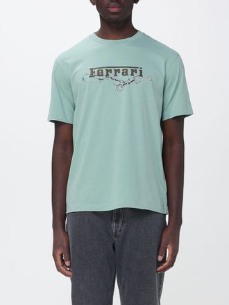 Ferrari T-shirt in cotone con logo