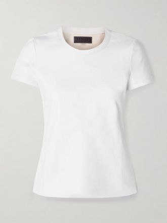 Stouls T-shirt In Pelle - Bianco