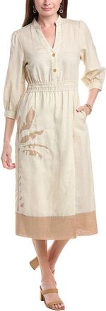 J.McLaughlin J.Mclaughlin Palermo Linen-Blend Dress