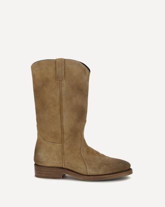 Jil Sander Bruce suede Ankle Boots Female 37