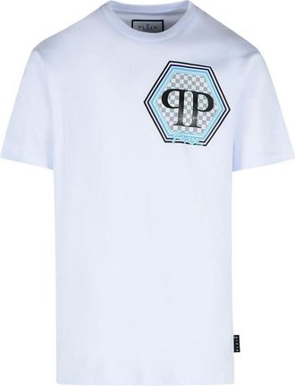 Philipp Plein White Cotton T-Shirt