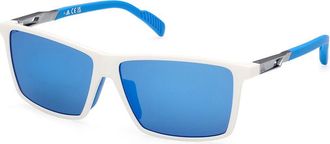 Adidas Sport SP0058 24X Mens Sunglasses White Size 60