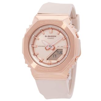 Casio G-Shock Alarm Quartz Analog-Digital Rose Gold Dial Ladies Watch GM-S2110PG-4ADR