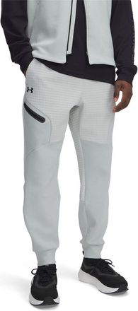 Under Armour Mens Unstoppable Closed Hem Fleece Joggers in Green - Size X-Large
