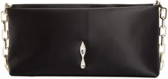 Christian Louboutin Maykimay Neoprene Chain Pouch in Bk01 Black at Nordstrom