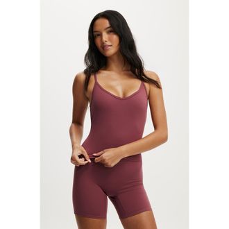 Cotton On Womens Active Ultra Soft Scoop Racer Back Tank in Dusty Rose at Nordstrom, Size Medium