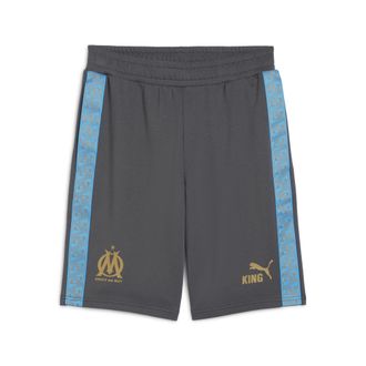 Puma Shorts in felpa Olympique de Marseille KING da uomo, Accessori, Grigio, XL