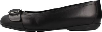 Geox Annytah Ballerina - Dames - Ballerinas - Zwart - 37 EU - Leer - Schoenen