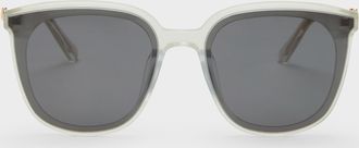 Charles & Keith Paige Bow Square Sunglasses