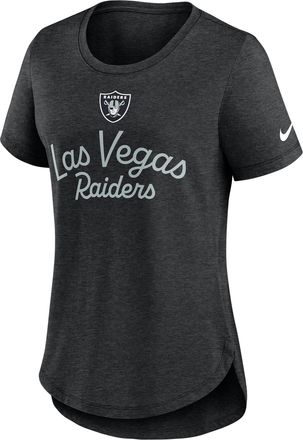 Nike Las Vegas Raiders Script Nike Womens NFL T-Shirt in Black | NKMV00H8D-EVH
