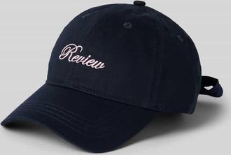 Review Basecap mit Schleifen-Detail in Dunkelblau, Gr&ouml;&szlig;e 1