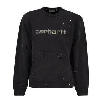 Carhartt Work in Progress Hombre, Sudaderas, Negro, Talla: XL